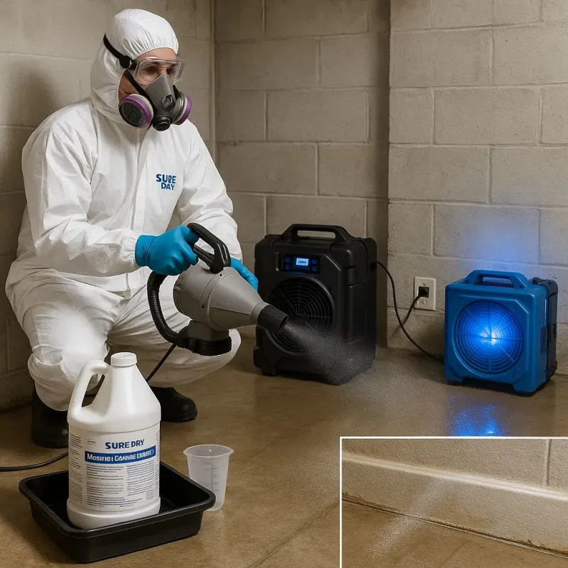 Sanitization and Odor Removal process in Clark County, KS